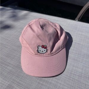 Sanrio Hello Kitty Pink Baseball Cap Girls and Kids H&M Hat 9-12M Embroidered
